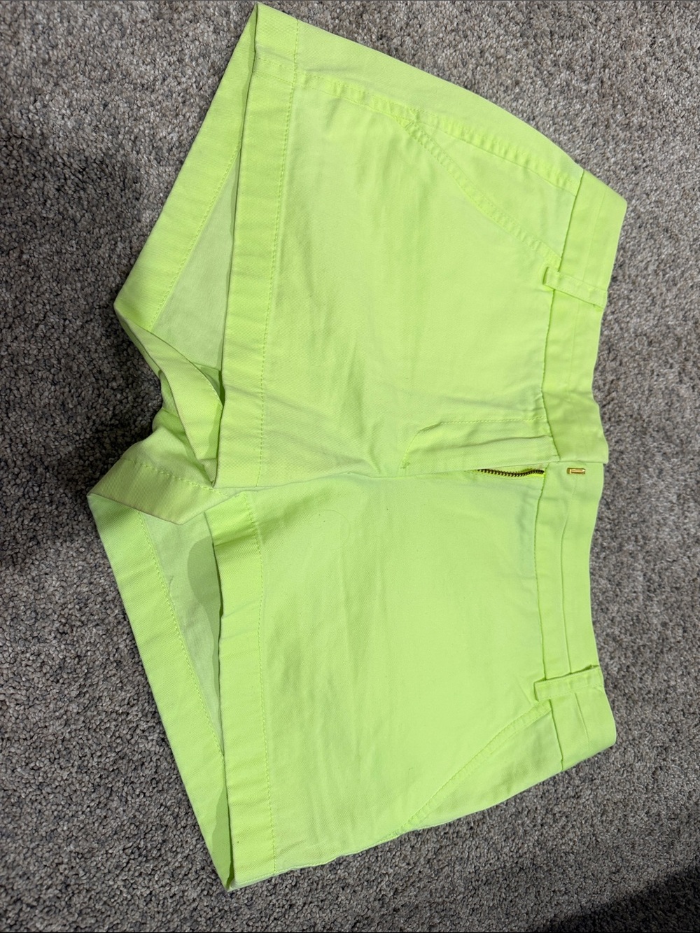 J. Crew Neon Tailored Cotton-Blend Shorts